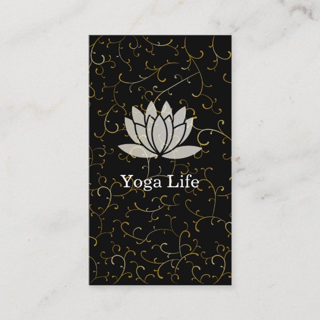 Lotus Flower Visitkort (Framsida)