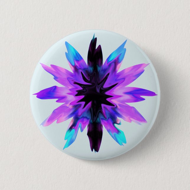 Lotus Flower Watercolor Yoga Holistic Knapp (Framsida)