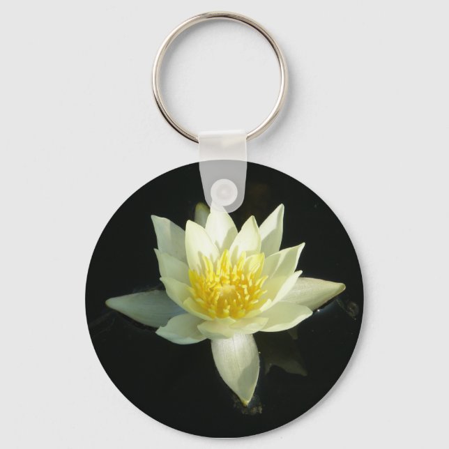 Lotus Flower/Waterlily Nyckelring (Framsida)