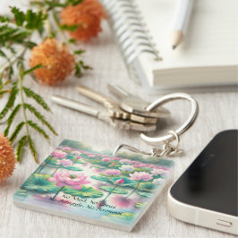 Lotus Flowers & Quote