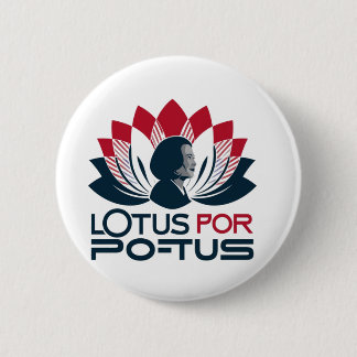 Lotus for POTUS Kamala Harris 2024 Knapp