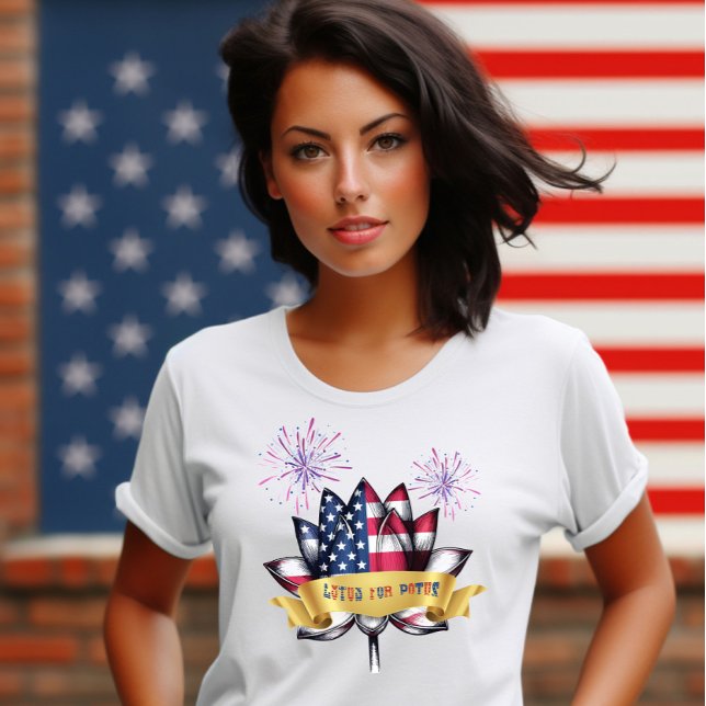 Lotus for POTUS Policy T Shirt (Skapare uppladdad)