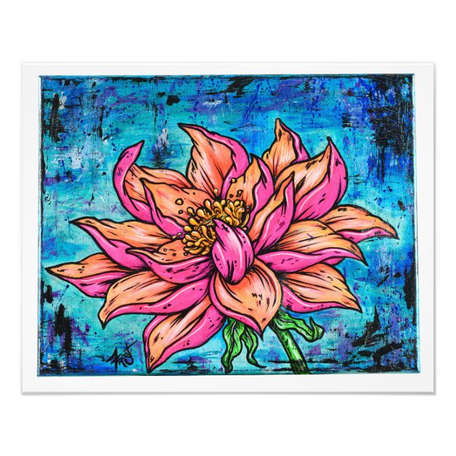 Lotus Fototryck (Framsidan)