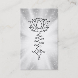 *~* Lotus Gnistra Rays Reiki Energiläkning Visitkort