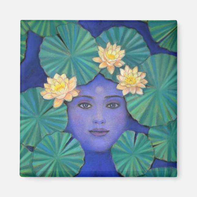 Lotus Goddess Magnet (Framsidan)