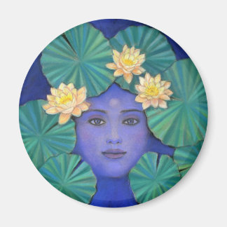 Lotus Goddess Magnet