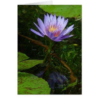 Lotus Hälsningskort