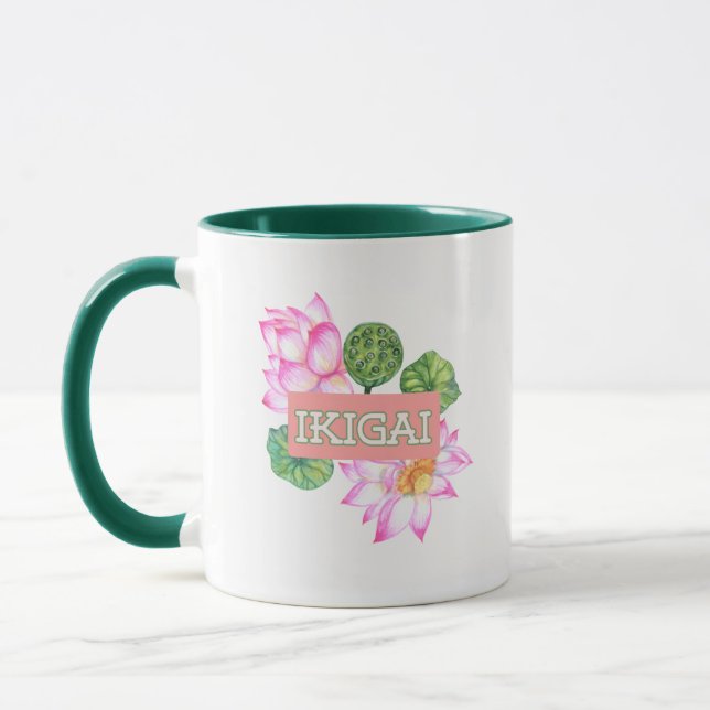 Lotus Ikigai Mugg (Vänster)