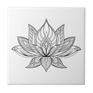 Lotus Kakelplatta