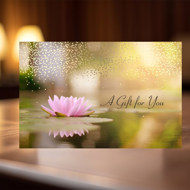 Lotus,Konfetti,Spa,Massage Rabattkort (Skapare uppladdad)