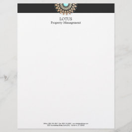 Lotus Letterhead Brevhuvud