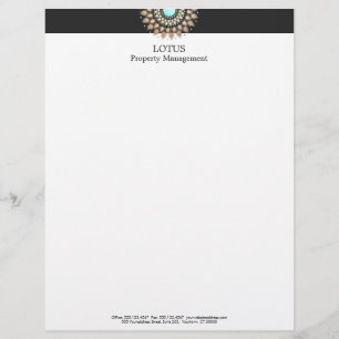 Lotus Letterhead Brevhuvud