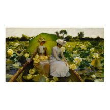 Lotus Lilies av Charles Courtney Curran
