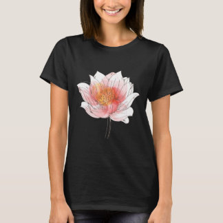 Lotus Lily Meditation Flower T Shirt