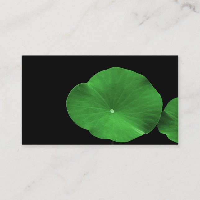 Lotus Lövs Visitkort (Framsida)