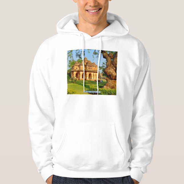 Lotus Mahal, Vijayanagara, Indien Sweatshirt (Framsida)
