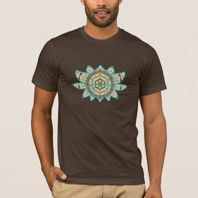Lotus Manar Mörk Shirt T-shirt (Framsida)