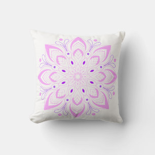 Lotus Mandala Design Kudde