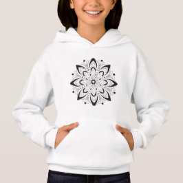 Lotus Mandala Design Women's Pullover Hoodie T Shirt