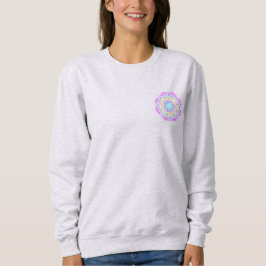 Lotus Mandala Design Women's Pullover Hoodie T Shirt