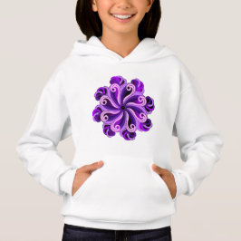 Lotus Mandala Design Women's Pullover Hoodie T Shirt