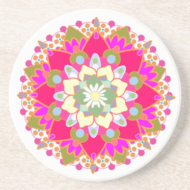 Lotus Mandala Underlägg (Framsidan)