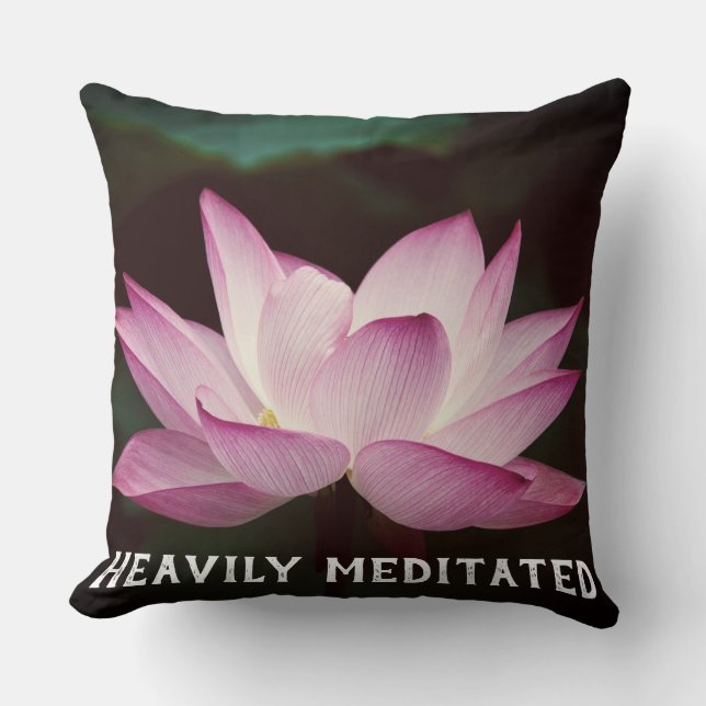 Lotus Meditation Kudde (Framsida)