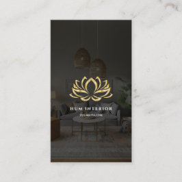 Lotus Modern Insida Designer Architecture Visitkort