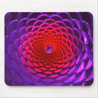 Lotus Mönster Glas Konst 3A Musmattor