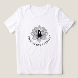 Lotus Mor Barn Nutid Mantra Konst T Shirt
