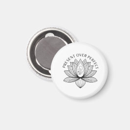 Lotus Mother Child Present Mantra Art Magnet