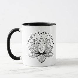 Lotus Mother Child Present Mantra Art Mugg