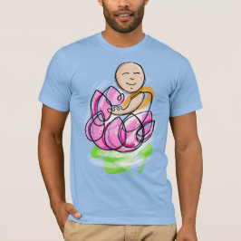 Lotus Munk Meditation T Shirt