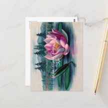 Lotus Nam Myoho Renge Kyo Buddhist Card