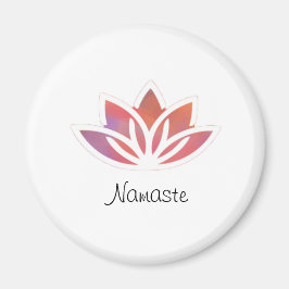 Lotus Namaste Magnet