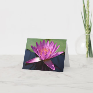 Lotus Notecard Kort