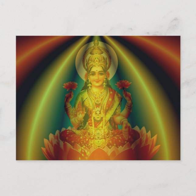 Lotus of Kärlek Vykort (Framsida)