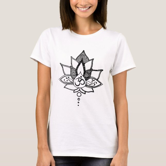 Lotus Ohm T Shirt (Framsida)