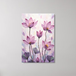Lotus – Oil Painting Canvastryck