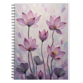 Lotus – Oljemålning Anteckningsbok