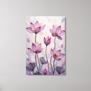 Lotus – Oljemålning Canvastryck