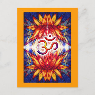 Lotus OM Art Vykort