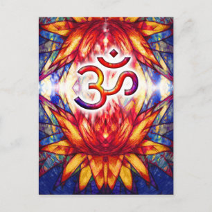 Lotus OM Art Vykort