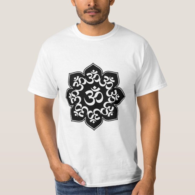 Lotus OM Design T Shirt (Framsida)