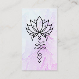 *~* Lotus . Ombre Yoga Helig Geometry Nirvana  Visitkort