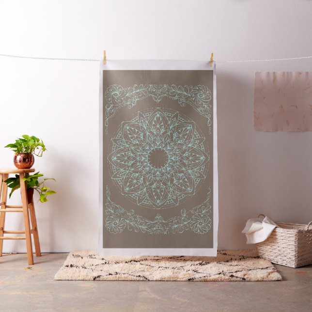 Lotus on Beach - Fabric Tyg (In Situ)