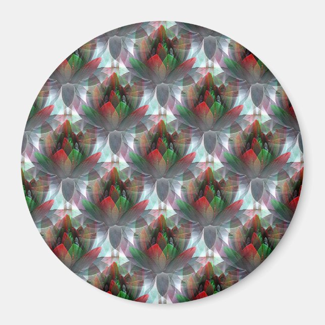 Lotus på jul.... magnet (Framsidan)