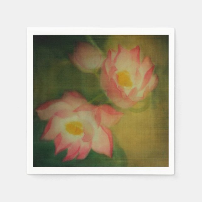 lotus pappersservett (Framsidan)