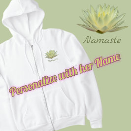 Lotus Pastel Gult Waterlily Blommigt Namaste Klist T Shirt