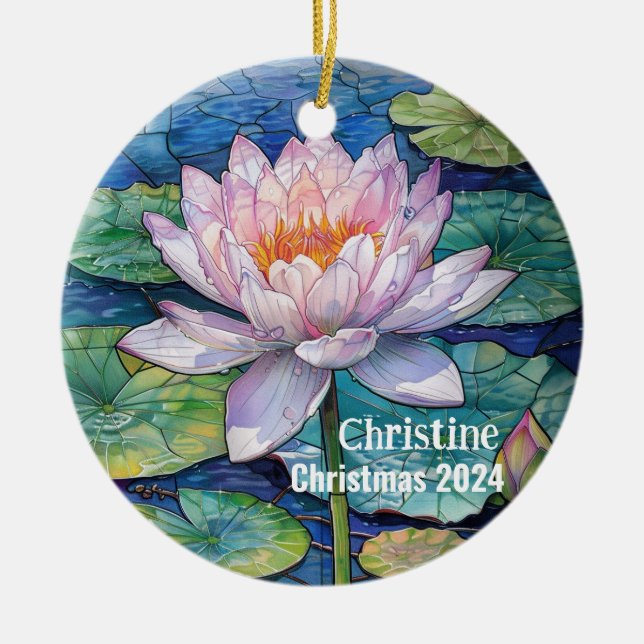 Lotus Personlig Lotus Ornament (Framsidan)